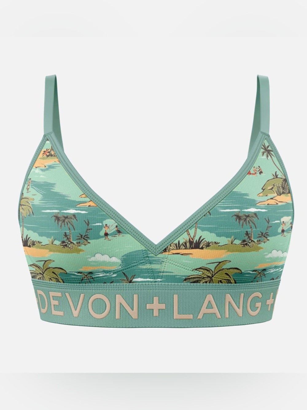 🇨🇦 Devon + Lang - Originals Bria Bralette - Island - size M/L